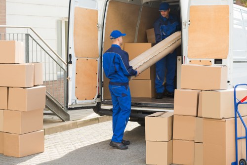 Local man with a van service helping with a Waterloo move