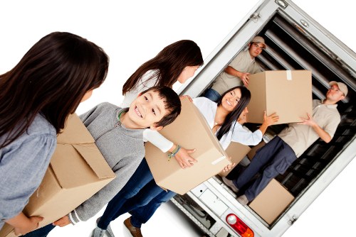 Removal team assisting with a home move in Waterloo