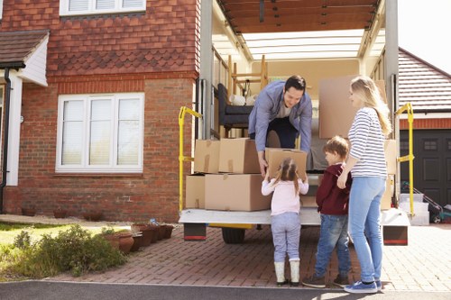 Moving truck for residential relocation in Waterloo