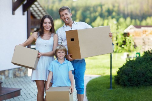Moving team helping with a home relocation in Waterloo