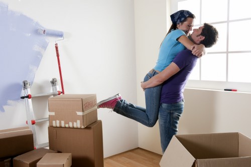 Careful furniture handling during a Waterloo house removal