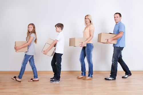 Quote calculator and moving items showing cubic-yard pricing for removals